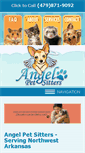 Mobile Screenshot of angelpetsitters.com